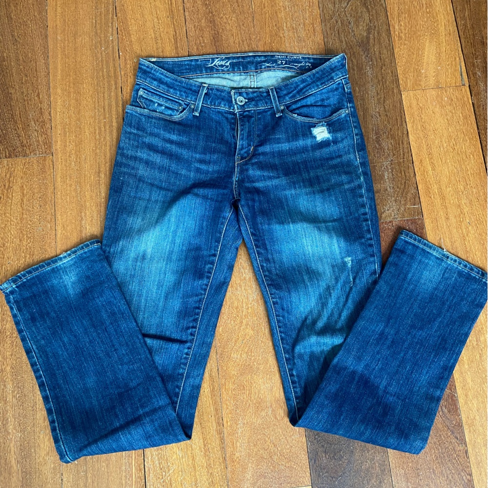 Levi’s Demi Curve Straight Leg Jeans, 27x32